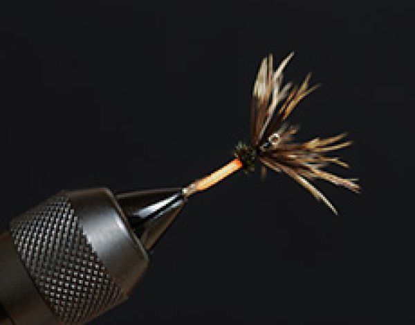 瀬畑毛鉤・雉羽逆さ橙