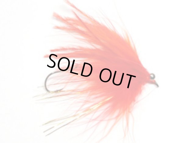 リバースマラブー・レッド＆オレンジ